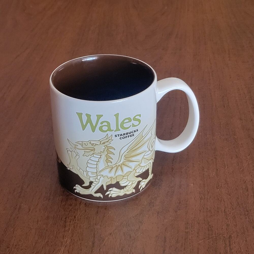Starbucks Coffee Wales 2017 Mug Global Icons Collector Series Cymru 16oz
